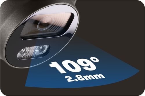 Kamera IP do Monitoringu PoE 8MPx 4K ULTRA HD SZARA 2.8mm + AUDIO, IP67 na Arena.pl