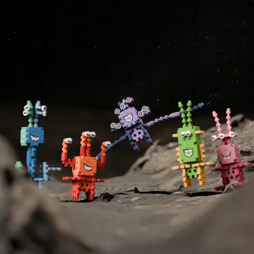 Mini Waffle - Crazy Monsters Astro Squad 148 EL. Marioinex na Arena.pl