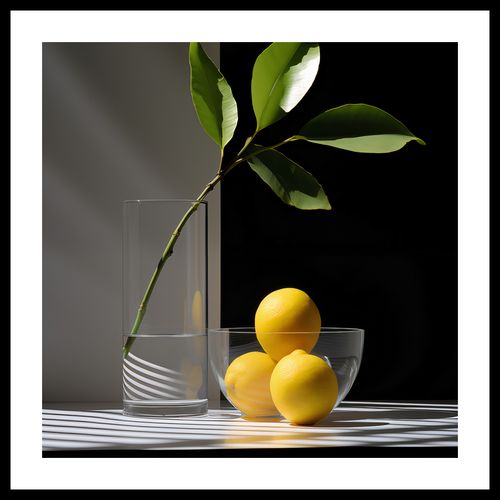 Plakat 40x40cm Cytrusowa Aranżacja na Arena.pl