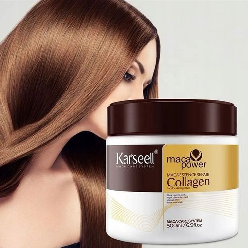 ORYGINALNA maska do włosów Karseell collagen hair mask maca kolagen 500 ml na Arena.pl