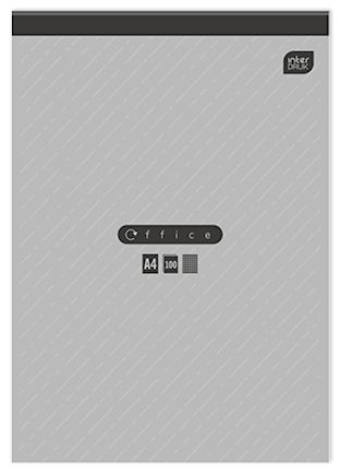 BLOK BIUROWY A4 100 KRATA INTERDRUK zdjęcie 1