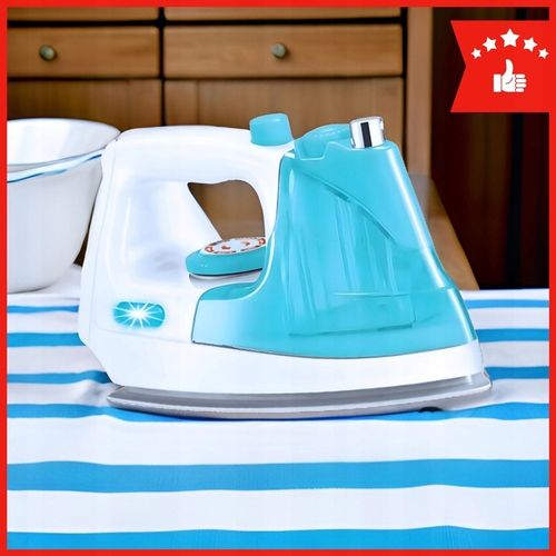 ŻELAZKO ZABAWKA DLA DZIECI INTERAKTYWNE ZE ŚWIATŁEM DŹWIĘKIEM PARA WODNA na Arena.pl