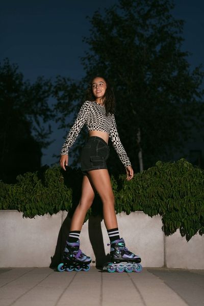 Rolki Regulowane RAVEN Drill Violet/Mint 38-42 zdjęcie 6