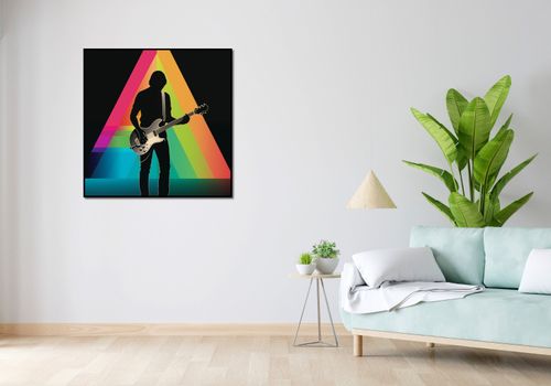 Plakat 90x90cm Pryzmat przez Gitarę na Arena.pl