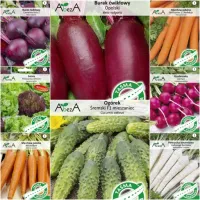 NASIONA Zestaw warzyw NASIONA NA TAŚMIE 8 opakowań nasion