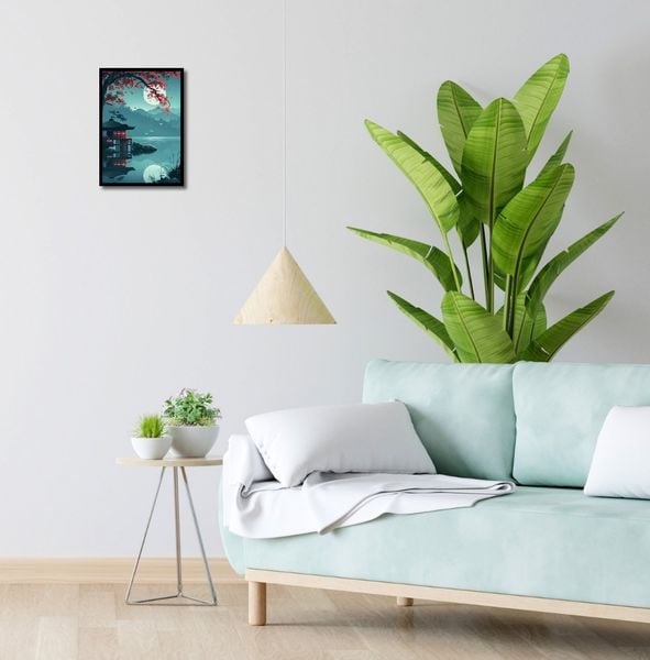 Plakat 25x35cm Japoński Pawilon zdjęcie 4