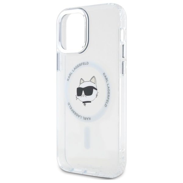 Etui Karl Lagerfeld do iPhone 12, iPhone 12 Pro, Biały, MagSafe zdjęcie 6