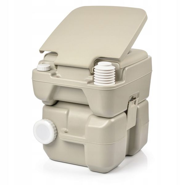 TOALETA PRZENOŚNA TURYSTYCZNA CAMPINGOWA METEOR WC 20l lekka kompaktowa zdjęcie 3
