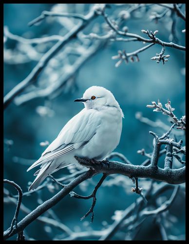 Plakat 50x65cm Perłowy Ptak na Arena.pl