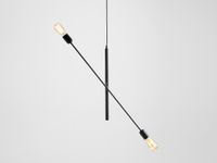 Lampa wisząca TWIGO 2 – czarny