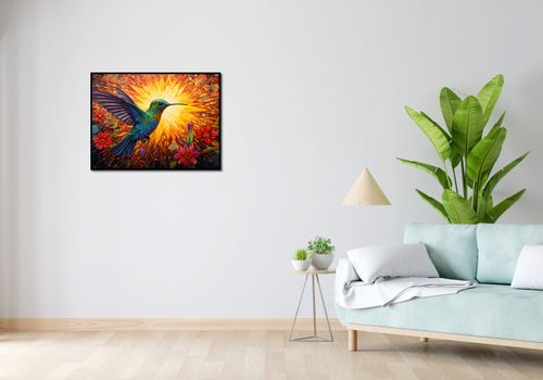 Plakat 80x60cm Koliber Barw na Arena.pl