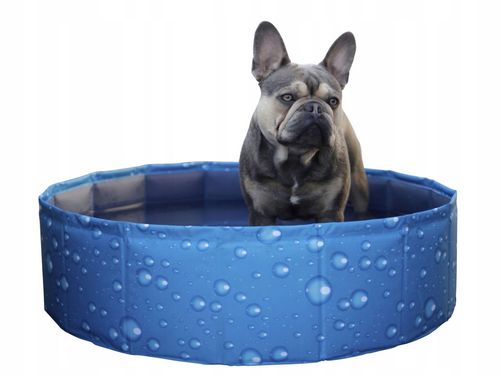 Basen dla psa Bubble 120x120x30 cm niebieski Kerbl na Arena.pl