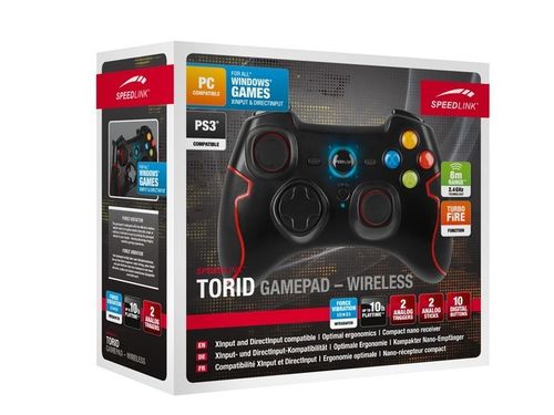 Speedlink Gamepad bezprzewodowy TORID (PC/PS3) na Arena.pl