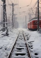 Plakat 39,5x55cm Podróż po Torach