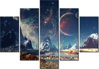 105CM 150CM OBRAZ 5 ELEM OBCA PLANETA DRUK