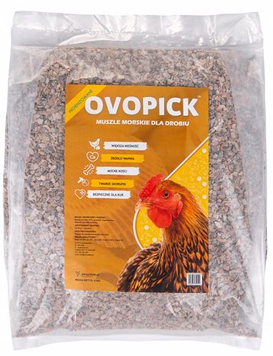 Muszle morskie dla kur niosek 20 kg - NATURALNE na Arena.pl