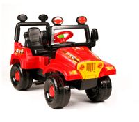 BJ JEEP SAMOCHOD RED TERENOWY Na pedaly 3 KOLORY