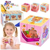 DLA DZIECI KOSTKA LOGICZNA  EDUKACYJNA GRA