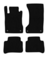 Dywaniki welurowe CARLUX-SILVER do Mercedes W211 4Matic czarne