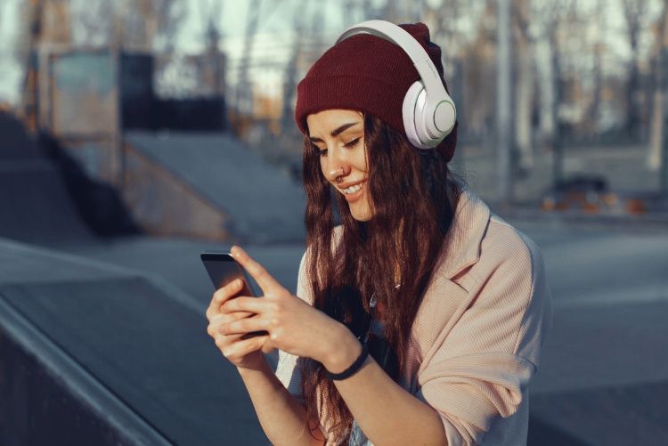 Słuchawki Bluetooth SBC AAC Mikrofon Etui zdjęcie 2