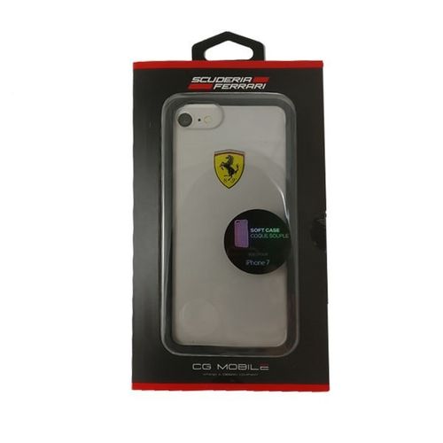 Ferrari Hardcase FEHCRFP7BK iPhone 7 transparent/black na Arena.pl