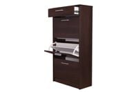 Szafka na buty z szufladą Roma SM ORZECH CIEMNY