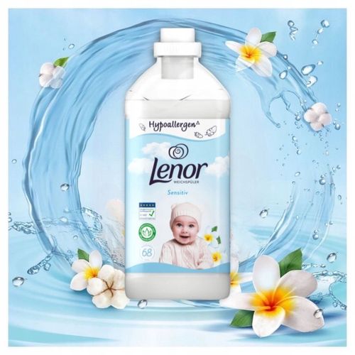 LENOR Płyn do płukania Sensitive biały Niemiecki DE 1,7L na Arena.pl