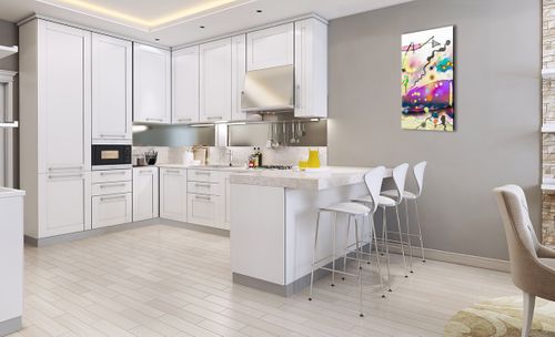 Obraz Na Płótnie - Ryby Pastele  - 45X80 Cm - Pa45X80-4096 na Arena.pl