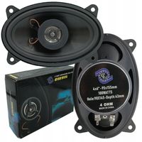 Głośniki samochodowe DO IVECO DAILY FIAT DUCATO 4x6 cala OWALNE ELIPSY