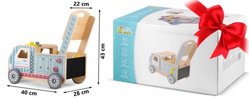 Drewniany chodzik pchacz RK-874 Ricokids na Arena.pl