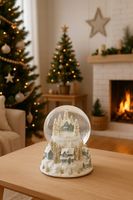 Świąteczna Pozytywka zimowa Szklana Kula Święta Boże Narodzenie dekoracja