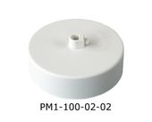 Podsufitka Biała 1 otwór 100mm + biały hamulec plastikowy