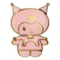 Stojak na telefon LALKA - naklejany - różowy