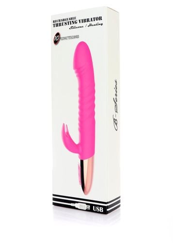 wibrator   rechargeable thrusting vibrator usb 10 functions   heating na Arena.pl