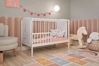 Łóżeczko b/sz BAJKA BIAŁA TAPCZANIK