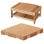 MASTERKIDZ Zestaw 4 Nakładek Na Panel Do Budowania Z Małych Klocków