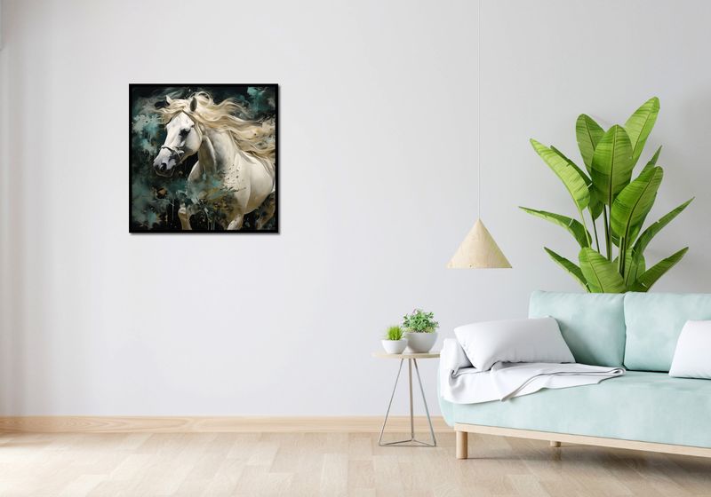 Plakat 70x70cm Dziki Duch zdjęcie 4