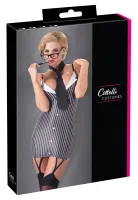 cottelli costumes stroj sekretarki l z kołnierzykiem i krawatem