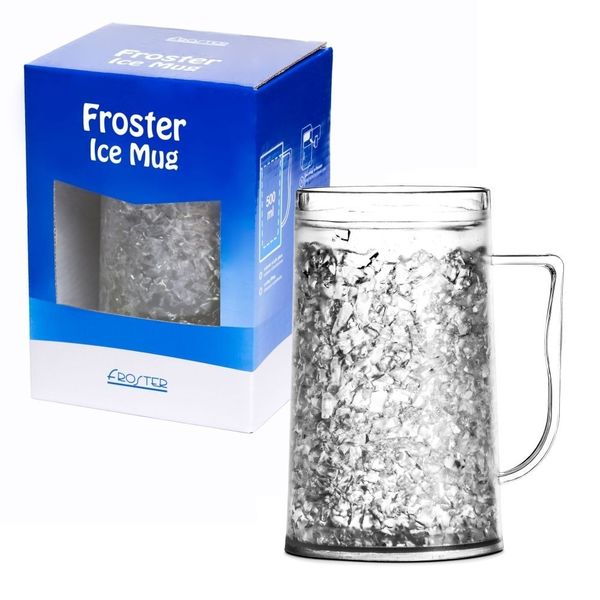 Lodowy Kufel FROSTER 500ml - Żel zdjęcie 8