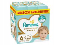 Pieluchy PAMPERS Premium Care 6 (128 szt)