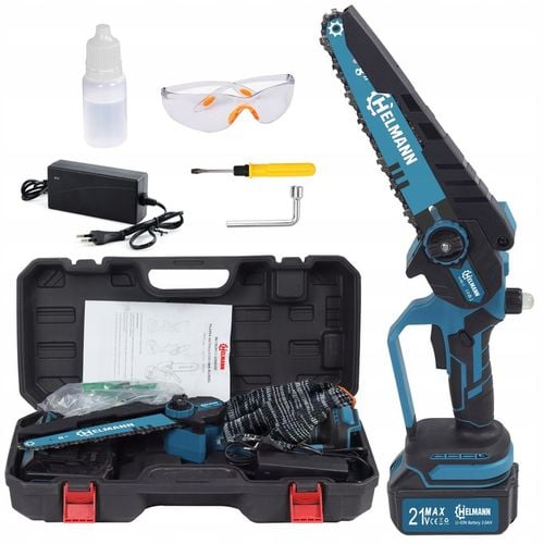 PIŁA ŁAŃCUCHOWA AKUMULATOROWA 8" BEZSZCZOTKOWA PILARKA DO GAŁĘZI na Arena.pl