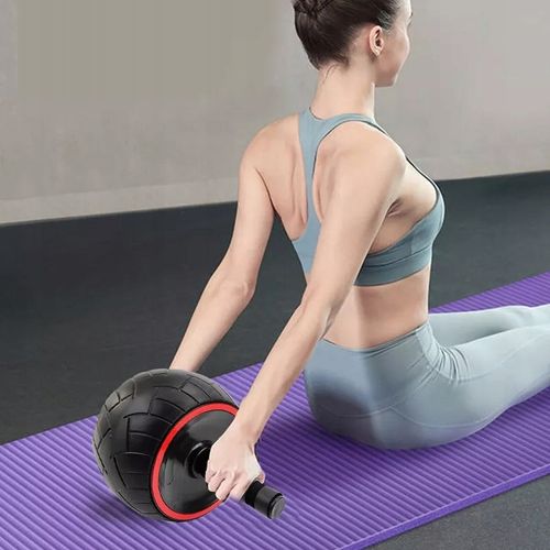 KÓŁKO ROLLER DO ĆWICZEŃ MIĘŚNI BRZUCHA AB WHEEL na Arena.pl