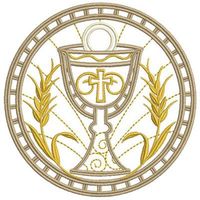 Opłatek na tort Tort Pierwsza Komunia Święta Komunijny Biblia Hostia Tekst