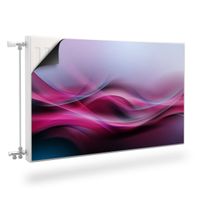 Osłona MAGNETYCZNA Na Kaloryfer Abstrakcja Kolorowa Fala 120cm x 60cm