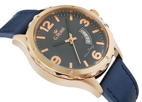 zegarek męski g.rossi 10273a-6f3 + box na Arena.pl