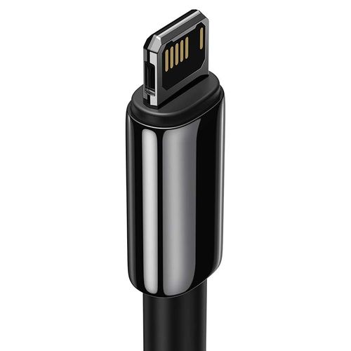 kabel usb do lightning baseus tungsten gold, 2.4a, 1m (czarny) na Arena.pl