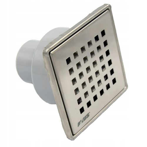 KRATKA ŚCIEKOWA 10X10cm SYFON HYDRAULICZNY I SUCHY na Arena.pl