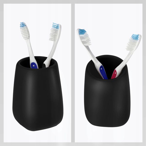 KUBEK NA SZCZOTECZKĘ PASTĘ DO ŁAZIENKI CERAMICZNY zdjęcie 4