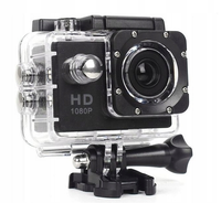 Kamera sportowa 1080p czarna