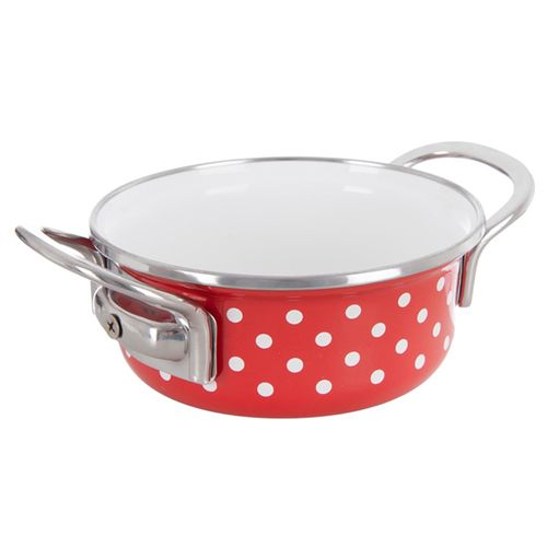 Garnek emaliowany TECKA 14 cm, 600 ml na Arena.pl